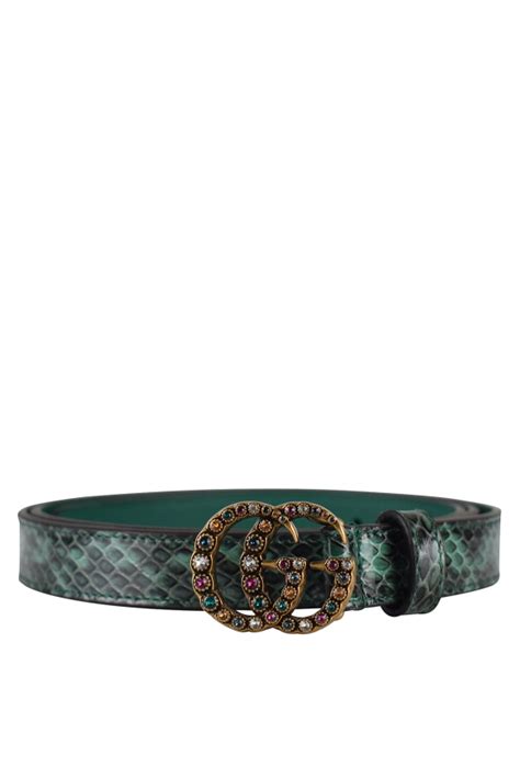 gucci cintura con pitone|Cinture Gucci Pitone per Donna .